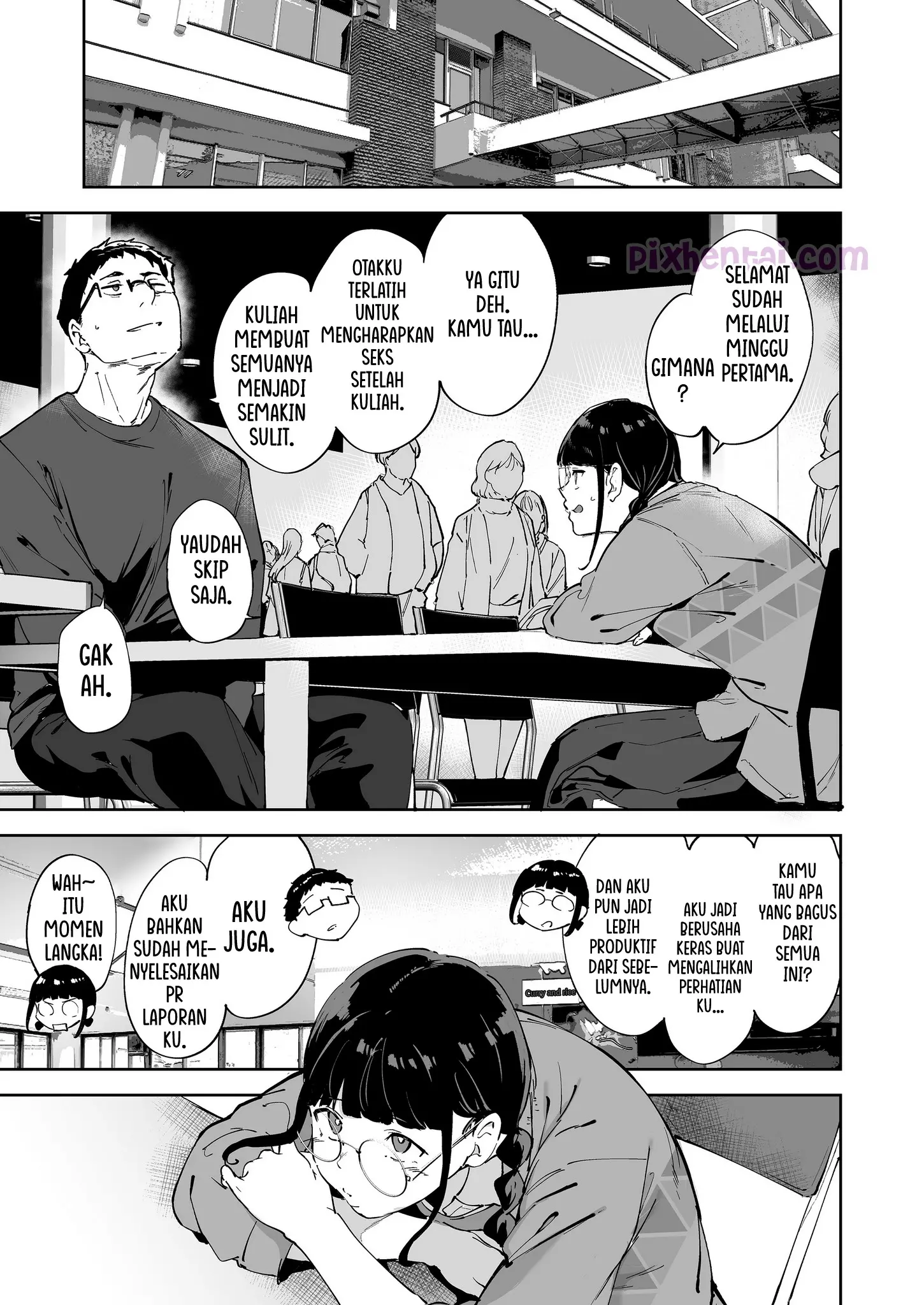Komik hentai xxx manga sex bokep Sex with Your Otaku Friend is Mindblowing 3 page 8